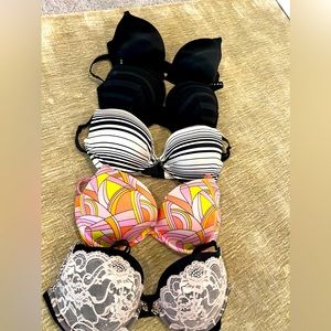 Victoria’s Secret 34DD Padded Bras